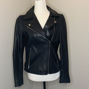 MICHAEL Michael Kors Black Leather Jacket